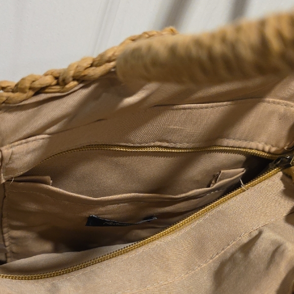 Reitmans Tan Woven Crossbody Bag - Picture 3 of 3
